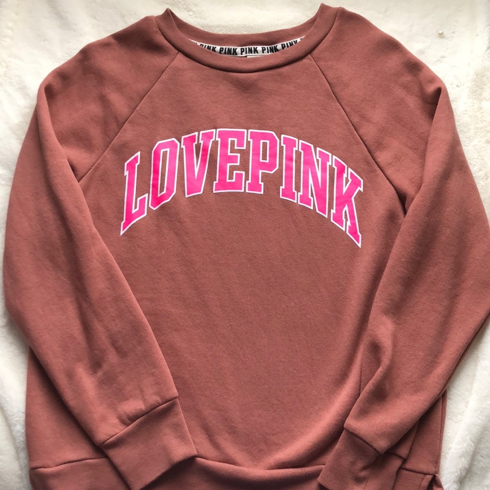 Oversized Pink Sweatshirt